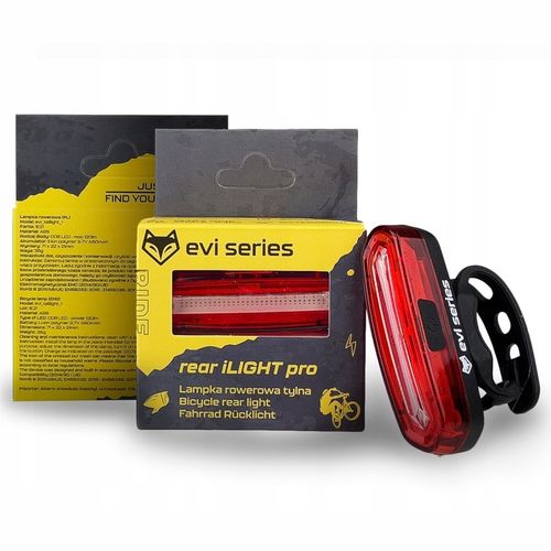 Lampka rowerowa światło TYŁ pod siedzenie iLIGHT PRO REAR 15H - USB-C na Arena.pl
