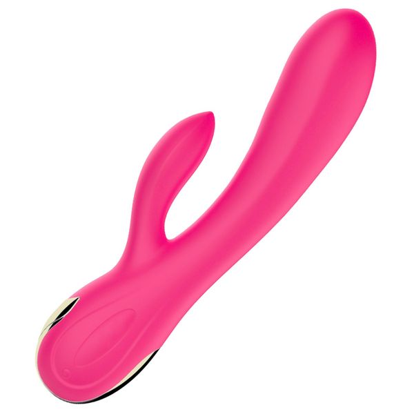 Wibrator-Silicone Vibrator USB 7 Function + Booster / Heating zdjęcie 1