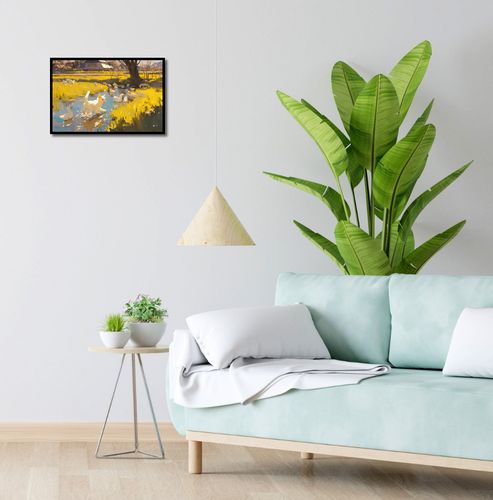 Plakat 45x30cm Słońce na Wsi na Arena.pl