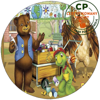 Opłatek na tort Franklin