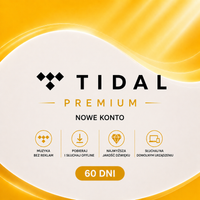 Tidal Premium | 2 miesiące | 60 DNI | INDYWIDUALNE KONTO PREMIUM