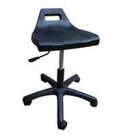 Taboret warsztatowy stołek laboratoryjny obrotowy KW Niski