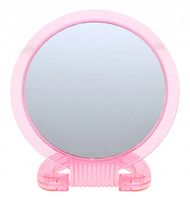 LUSTERKO DWUSTRONNE Kosmetyczne 15cm Lustro Łazienkowe Do Makijażu A960