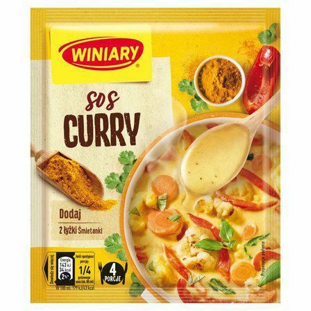 WINIARY SOS CURRY 29G zdjęcie 1
