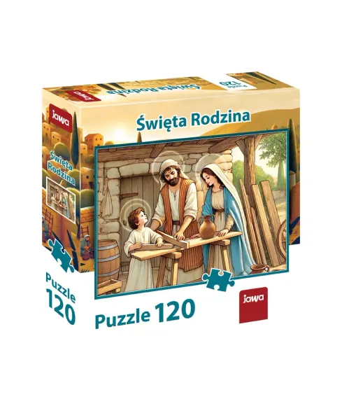 Puzzle 120 elementów. Święta Rodzina zdjęcie 1