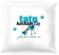Poduszka Kocham Cię jak nie wiem co