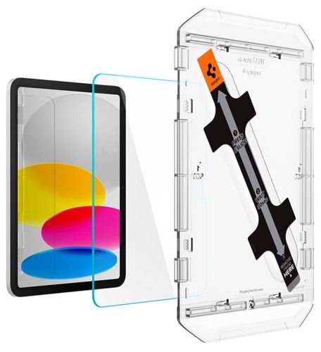 Szkło hartowane SPIGEN Glas.TR EZ Fit do Apple iPad 10.9 2022 + ramka na Arena.pl