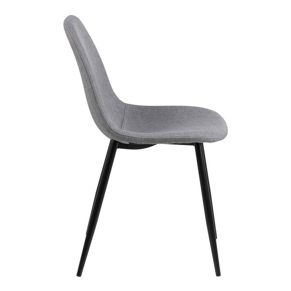 Krzesło Wilma Light Grey 21 tapicerowane zdjęcie 5