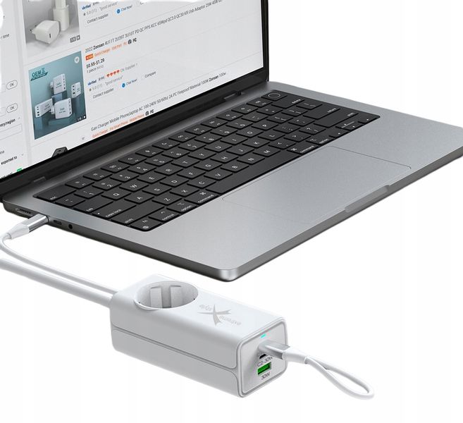 Ładowarka Sieciowa Gan Evo 65W 2 Xusb-C+Usb+230V zdjęcie 6
