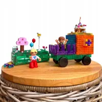 Klocki magnetyczne 12 płytek