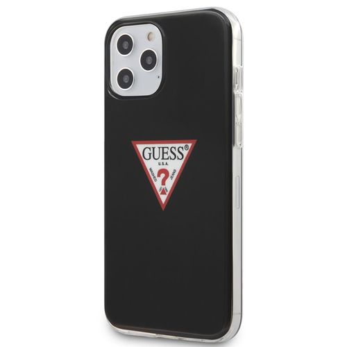 Guess Triangle Logo - Etui iPhone 12 Pro Max (czarny) na Arena.pl