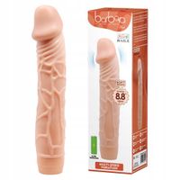 Wibrator realistyczny z teksturą żyłek i główką penisa. Wielofunkcyjny