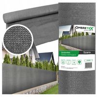 Siatka Dzianina Osłonowa 1,7x10m 95% Cieniująca Osłonowa Na Płot Ogrodzenie