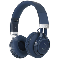 BEZPRZEWODOWE SŁUCHAWKI NAUSZNE SENCOR SEP FRIEZA NIEBIESKIE BLUETOOTH RGB