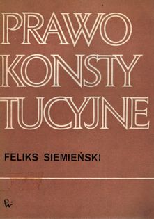 Prawo konstytucyjne Feliks Siemieński