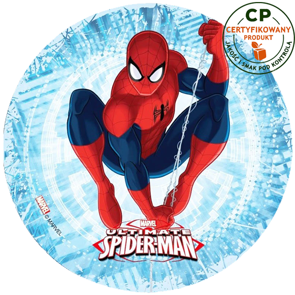 Opłatek na tort Spiderman zdjęcie 1