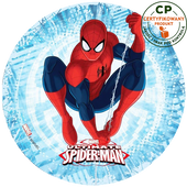 Opłatek na tort Spiderman