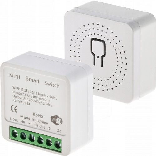 PRZEKAŹNIK DOPUSZKOWY MODUŁ WIFI TUYA SMART 16A zdjęcie 4