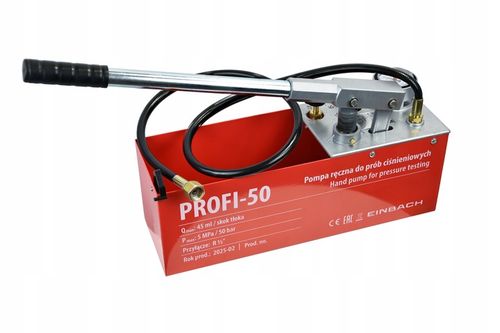 EINBACH POMPA RĘCZNA DO PRÓB CIŚNIENIOWYCH CIŚNIENIA 12L POMPA na Arena.pl