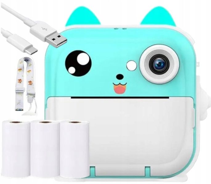MINI DRUKARKA DRUKUŚ 2.0 APARAT NATYCHMIASTOWY TERMICZNA ZDJĘCIA + 13 ROLEK zdjęcie 5