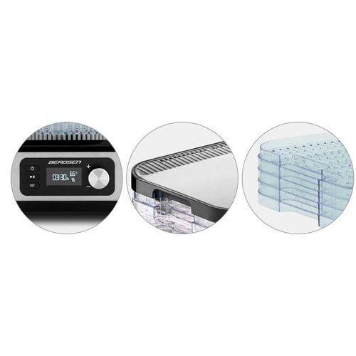 Suszarka do żywności Berdsen BD-690 srebrna na Arena.pl