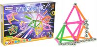 KLOCKI KONSTRUKCYJNE MAGNETYCZNE ZESTAW
