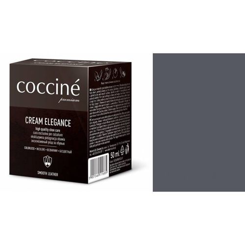 pasta do butów krem skóry gładkiej cream elegance jasny szary 50 ml na Arena.pl
