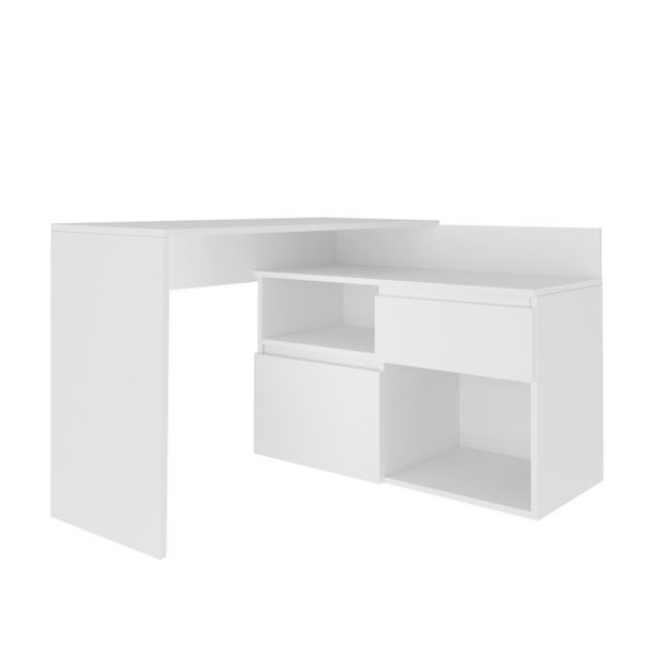 Biurko narożne MEGAN N4 białe zdjęcie 2