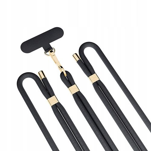 3MK EasyClip Elite Black (gold) Smycz do telefonu na Arena.pl