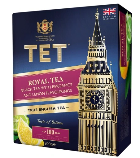 TET HERBATA EXPRESOWA 100x2G ROYAL TEA zdjęcie 1
