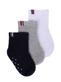 Skarpety niemowlęce bawełniane chłopięce z ABS 3PAK 6-12 miesięcy YOCLUB