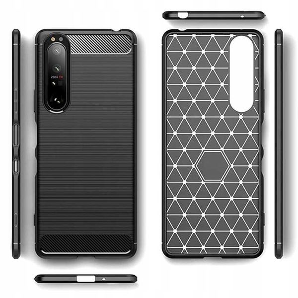 Spacecase Carbon Sony Xperia 1 Iv Czarny zdjęcie 5