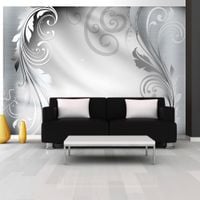 Fototapeta - Srebrny ornament 400x280