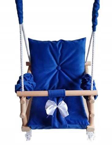 Huśtawka 3w1 dzieci NIEBIESKI ogród prezent pokój na Arena.pl