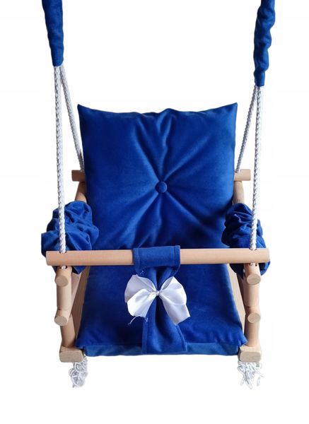 Huśtawka 3w1 dzieci NIEBIESKI ogród prezent pokój zdjęcie 10