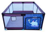 Miękki Kojec Dla Dzieci Prostokąt Nocny Słonik