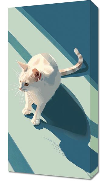 Obraz 30x60cm Kocia Persona zdjęcie 1