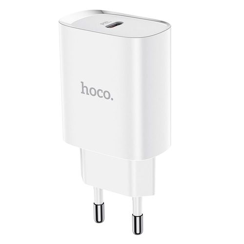 Ładowarka sieciowa do telefonu Hoco USB C PD 20W N14 biała na Arena.pl