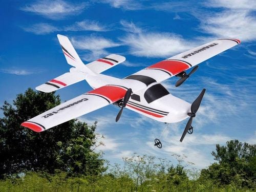 SAMOLOT ZDALNIE STEROWANY LATAJĄCY SZYBOWIEC RC MODEL CESSNA 182 PILOT 2,4 na Arena.pl