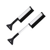 DUŻA SKROBACZKA TELESKOPOWA SZCZOTKA SKROBAK DO ODŚNIEŻANIA SZYBY AUTA 2W1