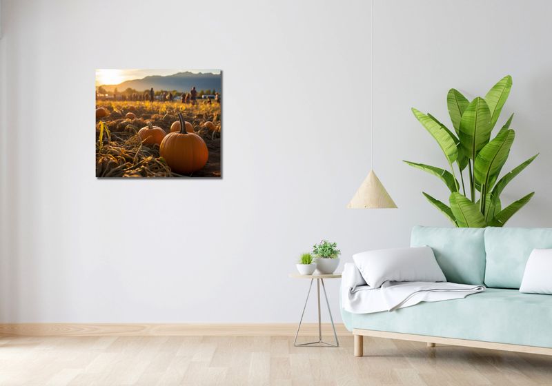 Obraz 70x60cm Złota Jesień zdjęcie 2