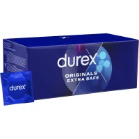 durex extra safe 144 szt. prezerwatywy grubsze, dodatkowo nawilżone