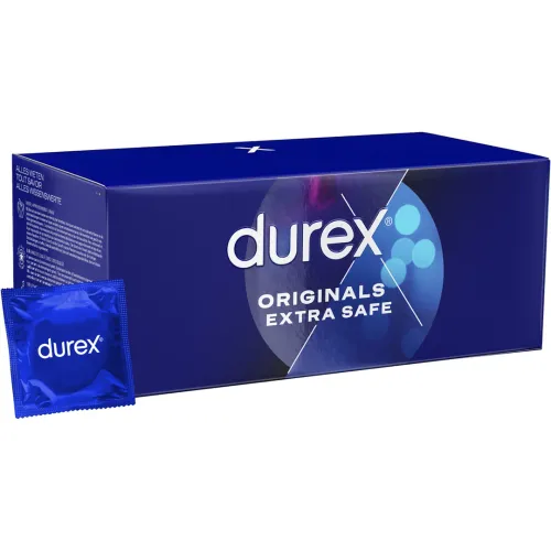 durex extra safe 144 szt. prezerwatywy grubsze, dodatkowo nawilżone na Arena.pl