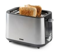DOMO DO966T Toster pionowy 820 W srebrny/inox 2 TOSTY 7 stopni mocy