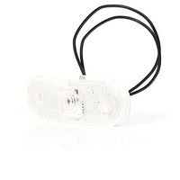 Lampa LED obrysowa przednia biała owalna (231)