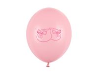 Balony lateksowe buciki różowe, 30 cm 3 szt.