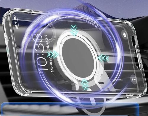 Etui do SAMSUNG GALAXY A56 / A36 do MagSafe WZMACNIANE CLEAR +2szt. SZKŁO na Arena.pl