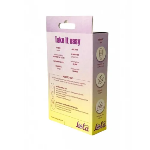 Rechargeable Vibrator for panties Take it Easy Joy na Arena.pl