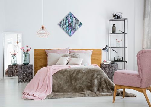 Zegar Ścienny - Drapacze Chmur - 40X40 Cm - C3Ad40X40-3857 na Arena.pl