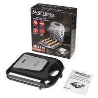 Opiekacz do ciasteczek 1400W czarny KD4116